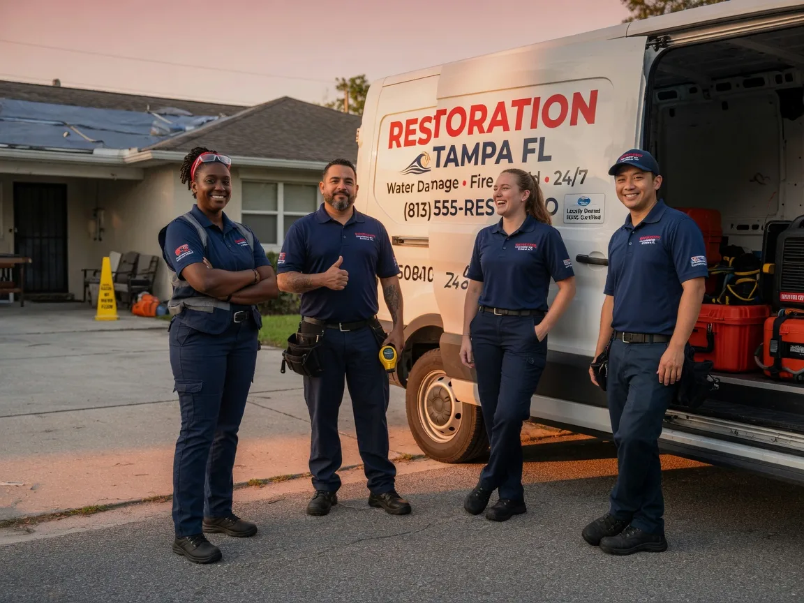 Water Damage Restoration company in Palmdale, FL